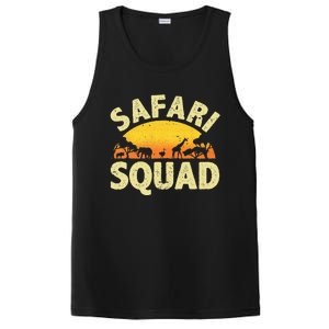 Cool Safari Squad For Men Women Zoo Animal African Jungle PosiCharge Competitor Tank