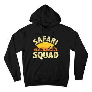 Cool Safari Squad For Men Women Zoo Animal African Jungle Tall Hoodie