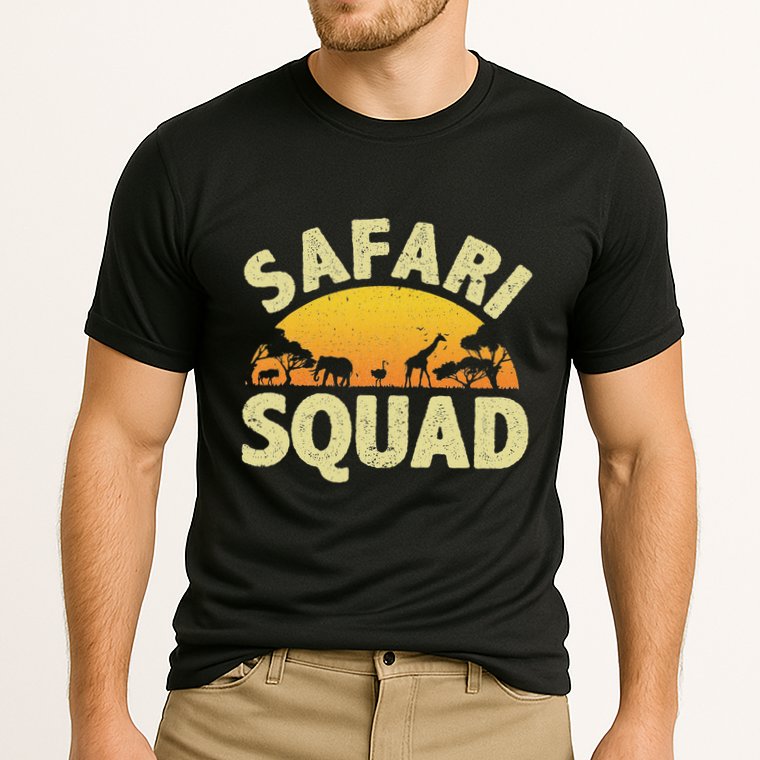 Cool Safari Squad For Women Zoo Animal African Jungle Cooling Performance Crew T-Shirt