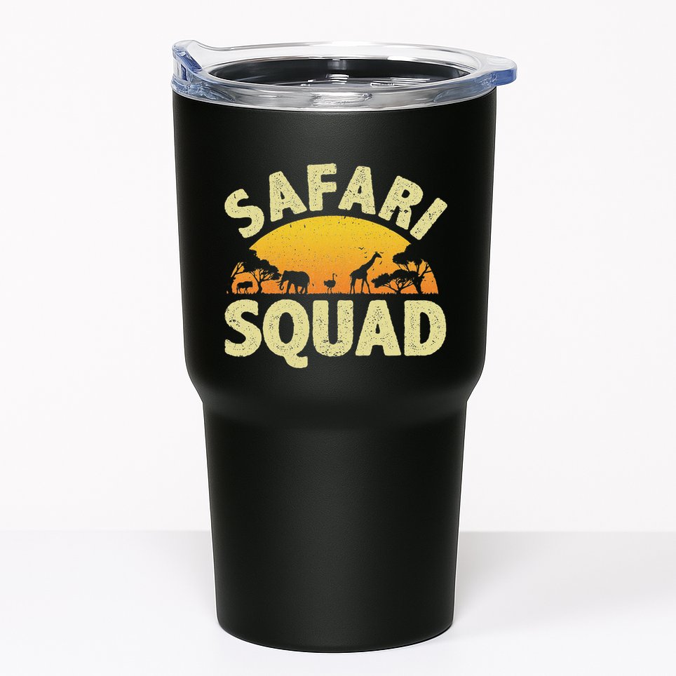 Cool Safari Squad For Women Zoo Animal African Jungle Tumbler