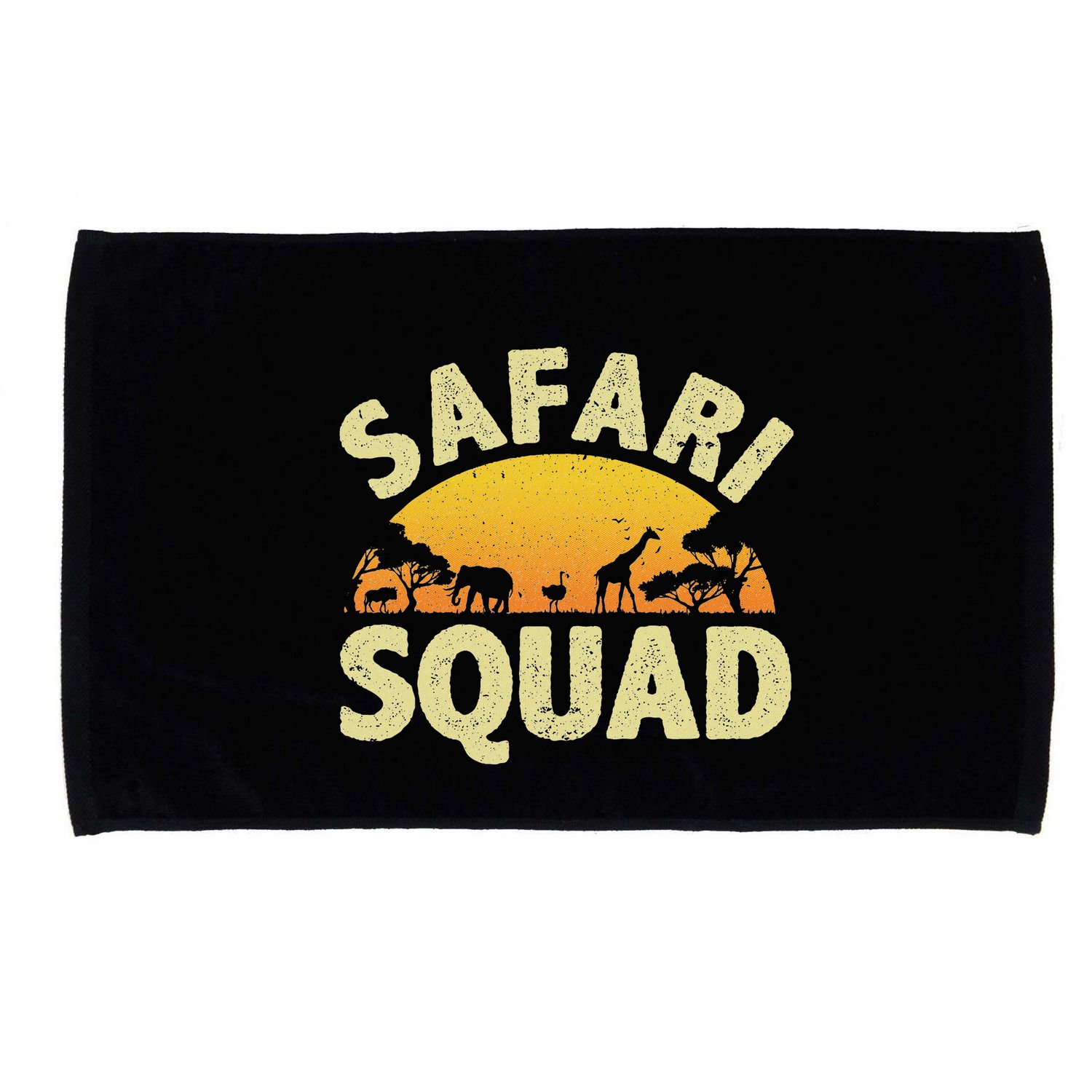 Cool Safari Squad For Women Zoo Animal African Jungle Microfiber Hand Towel