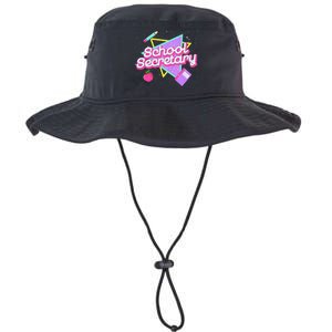 Cute School Secretary 80s 90s Back To School Legacy Cool Fit Booney Bucket Hat