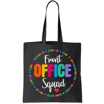Cute School Secretary Admin Appreciation Front Office Squad Bag