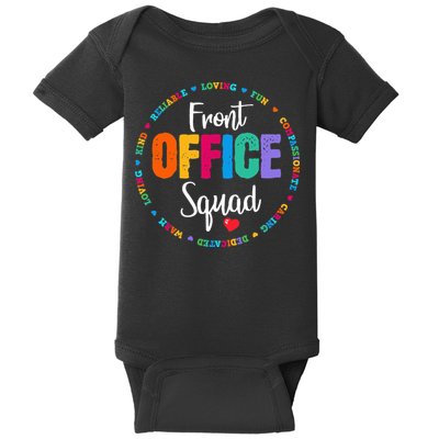 Cute School Secretary Admin Appreciation Front Office Squad Baby Bodysuit