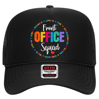 Cute School Secretary Admin Appreciation Front Office Squad Trucker Hat