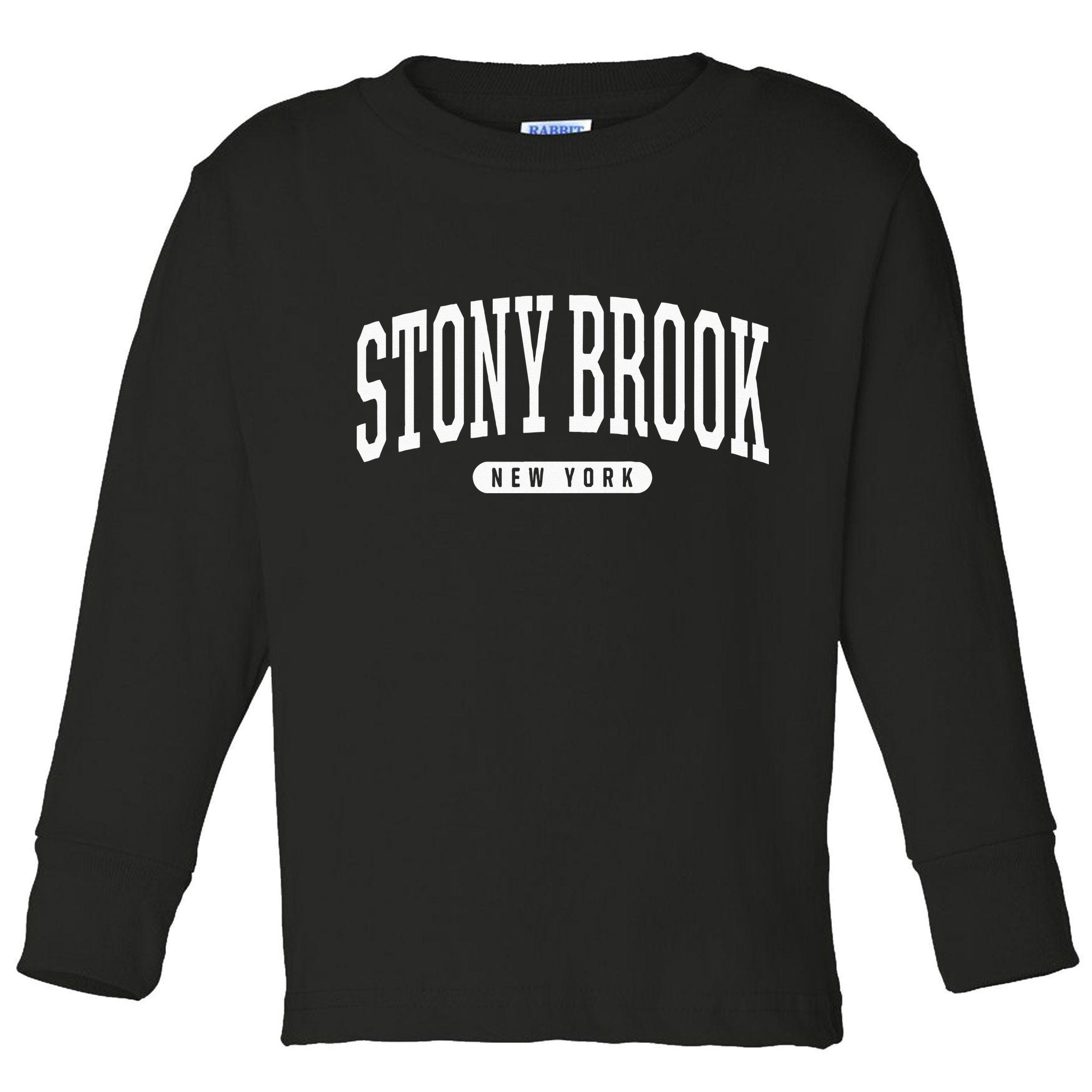 College Style Stony Brook New York Souvenir Gift Toddler Long Sleeve Shirt