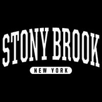 College Style Stony Brook New York Souvenir Gift Zip Tote Bag
