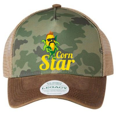 Corn Star Sunglasses Mustache Corn Legacy Tie Dye Trucker Hat