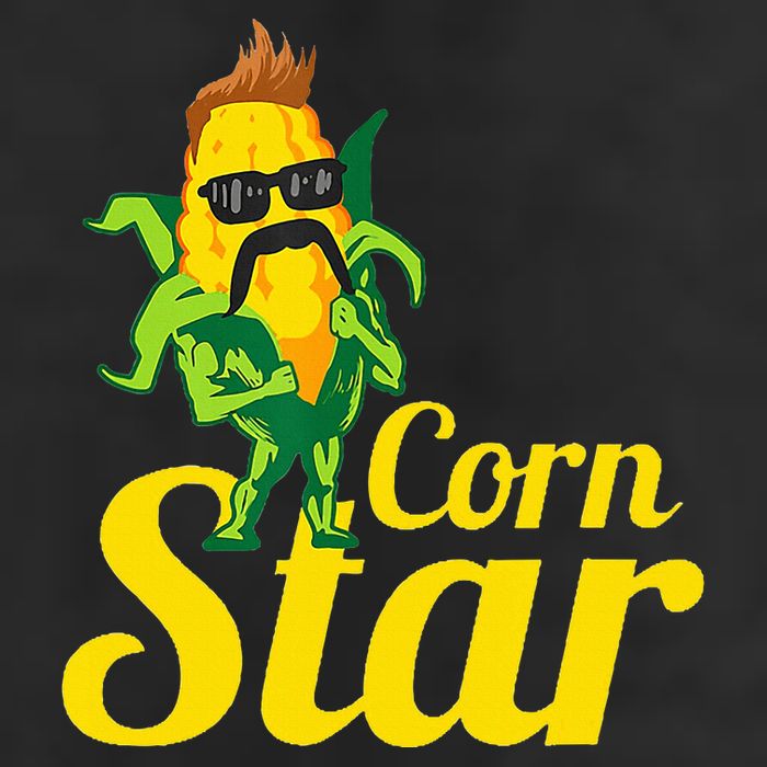 Corn Star Sunglasses Mustache Corn Beanie