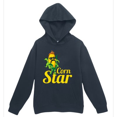 Corn Star Sunglasses Mustache Corn Urban Pullover Hoodie