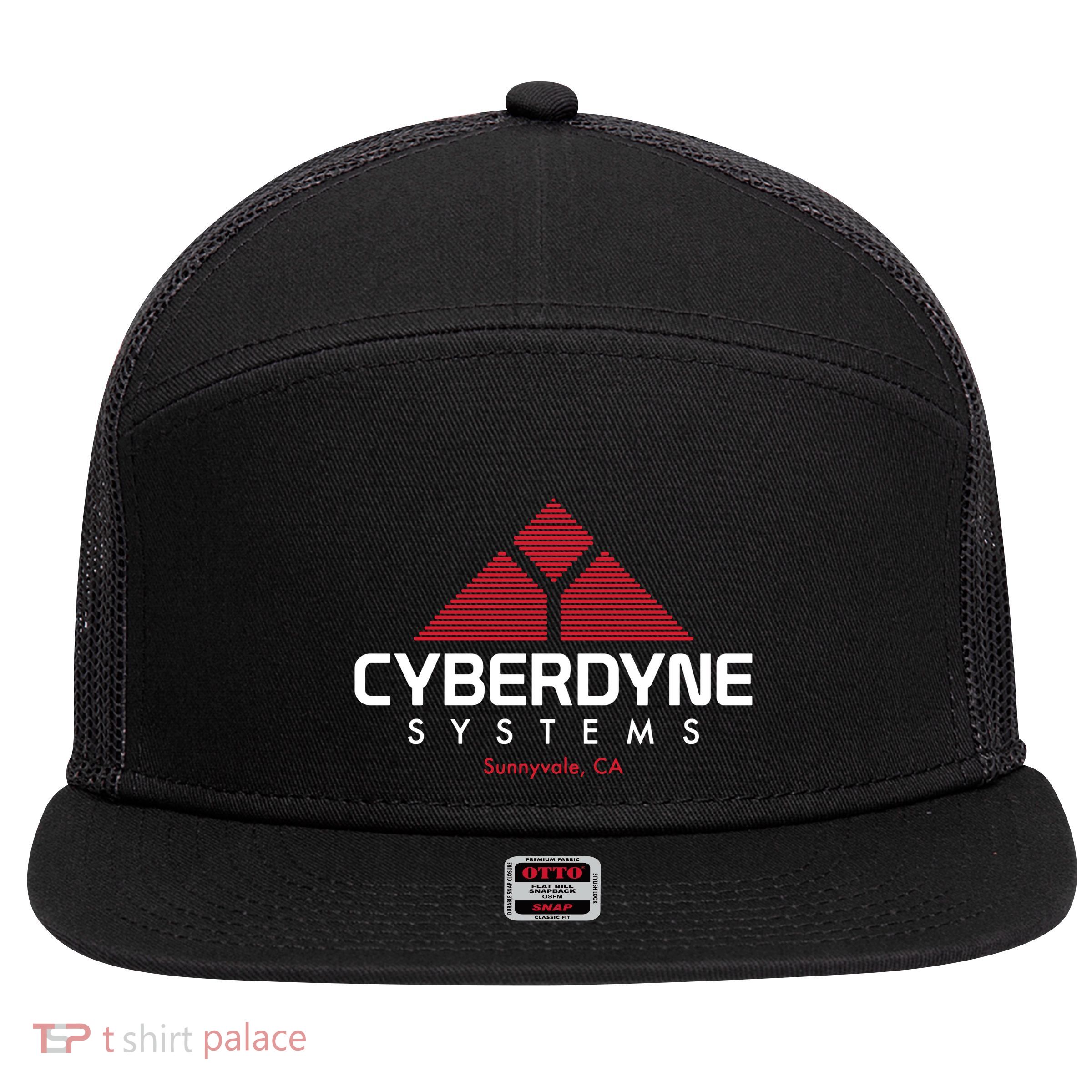 Cyberdyne Systems Sunnyvale 7 Panel Mesh Trucker Snapback Hat