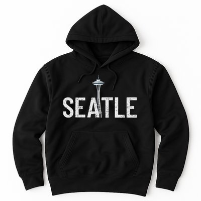 Cool Seattle Space Needle Souvenir Usa Washington Gift Hoodie