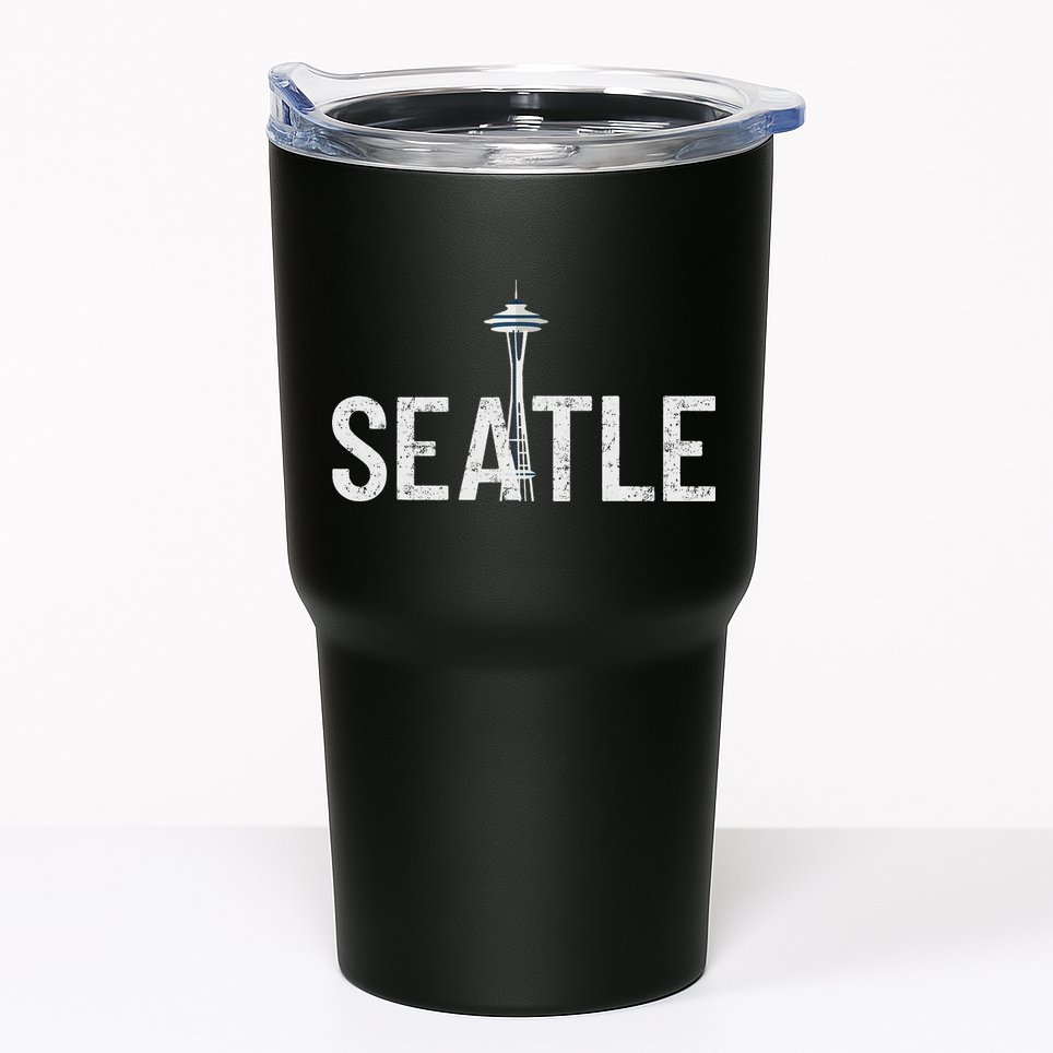 Cool Seattle Space Needle Souvenir Usa Washington Gift Tumbler