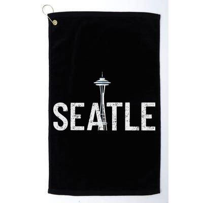 Cool Seattle Space Needle Souvenir Usa Washington Gift Golf Towel