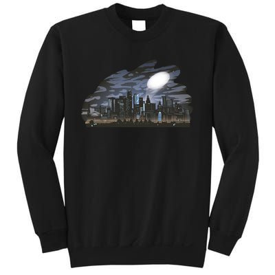 City Skyline Searchlight Sweatshirt