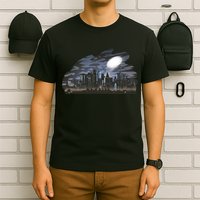 City Skyline Searchlight T-Shirt