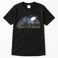 City Skyline Searchlight Tall T-Shirt