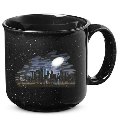 City Skyline Searchlight 15oz Campfire Ceramic Mug