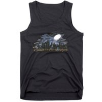 City Skyline Searchlight Tank Top