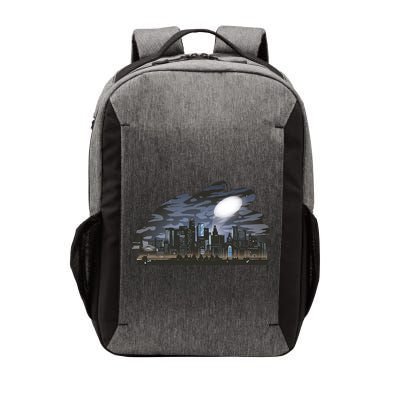City Skyline Searchlight Vector Backpack