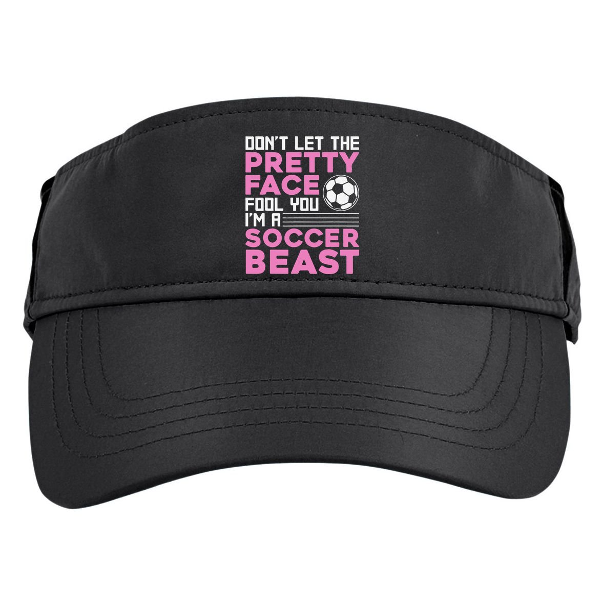 Cool Soccer Soccer Lover Player Sports Adult Drive Performance Visor