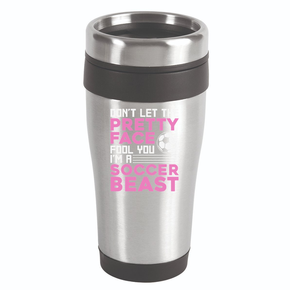 Cool Soccer Soccer Lover Player Sports 16oz Travel Tumbler