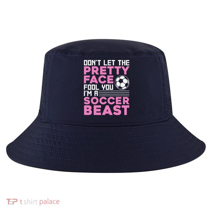 Cool Soccer Soccer Lover Player Sports Cool Comfort Performance Bucket Hat