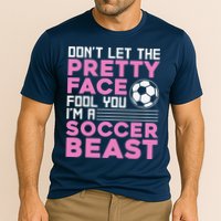 Cool Soccer Soccer Lover Player Sports Cooling Performance Crew T-Shirt