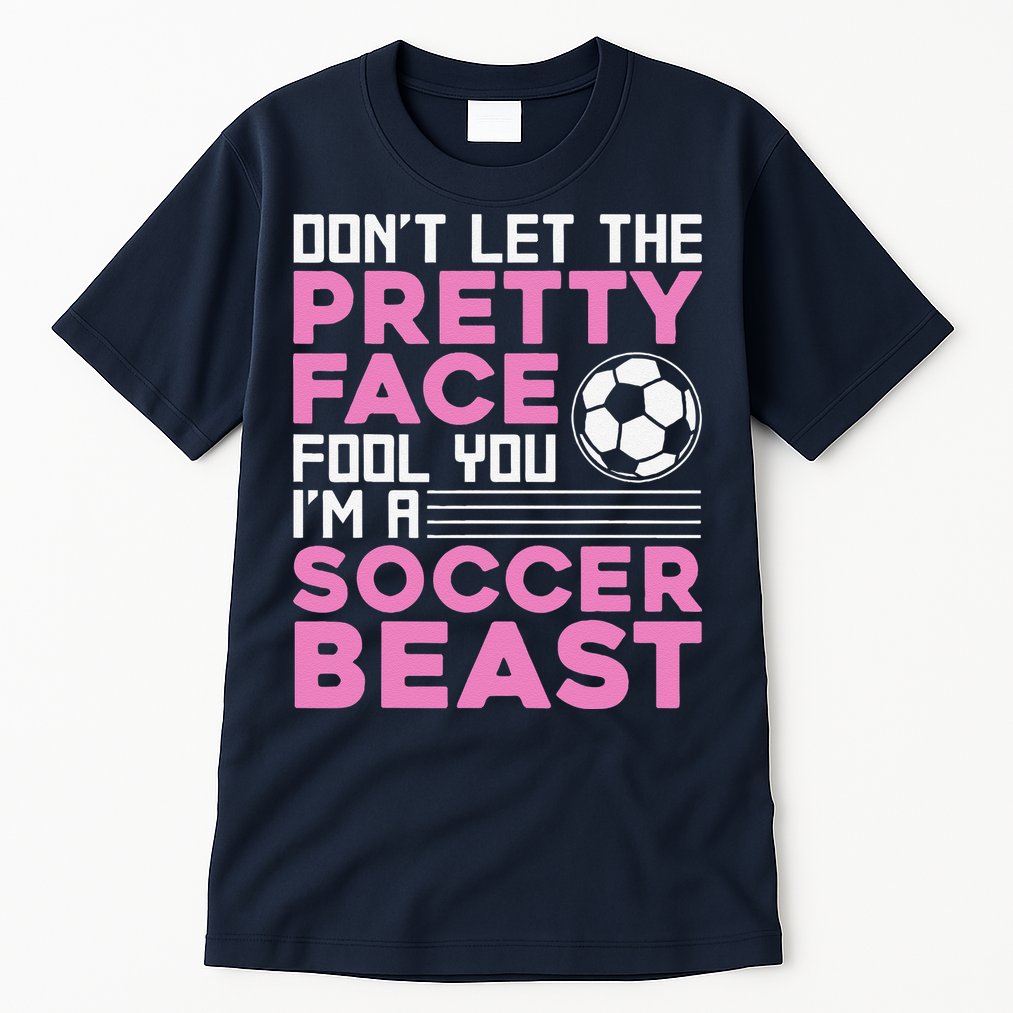 Cool Soccer Soccer Lover Player Sports Tall T-Shirt