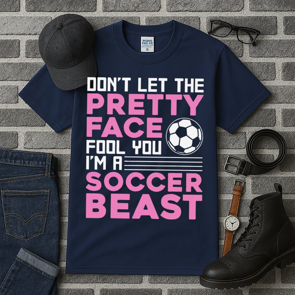 Cool Soccer Soccer Lover Player Sports Tall T-Shirt