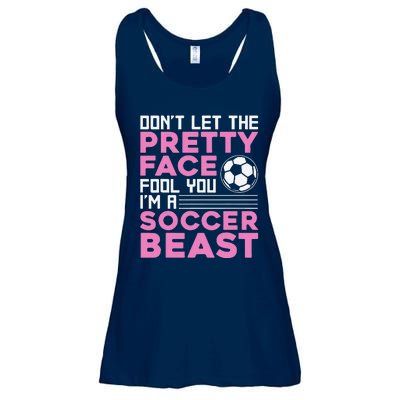 Cool Soccer Soccer Lover Player Sports Ladies Essential Flowy Tank