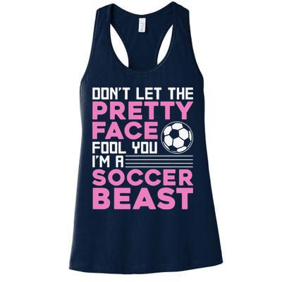 Cool Soccer Soccer Lover Player Sports Womens Tank Top