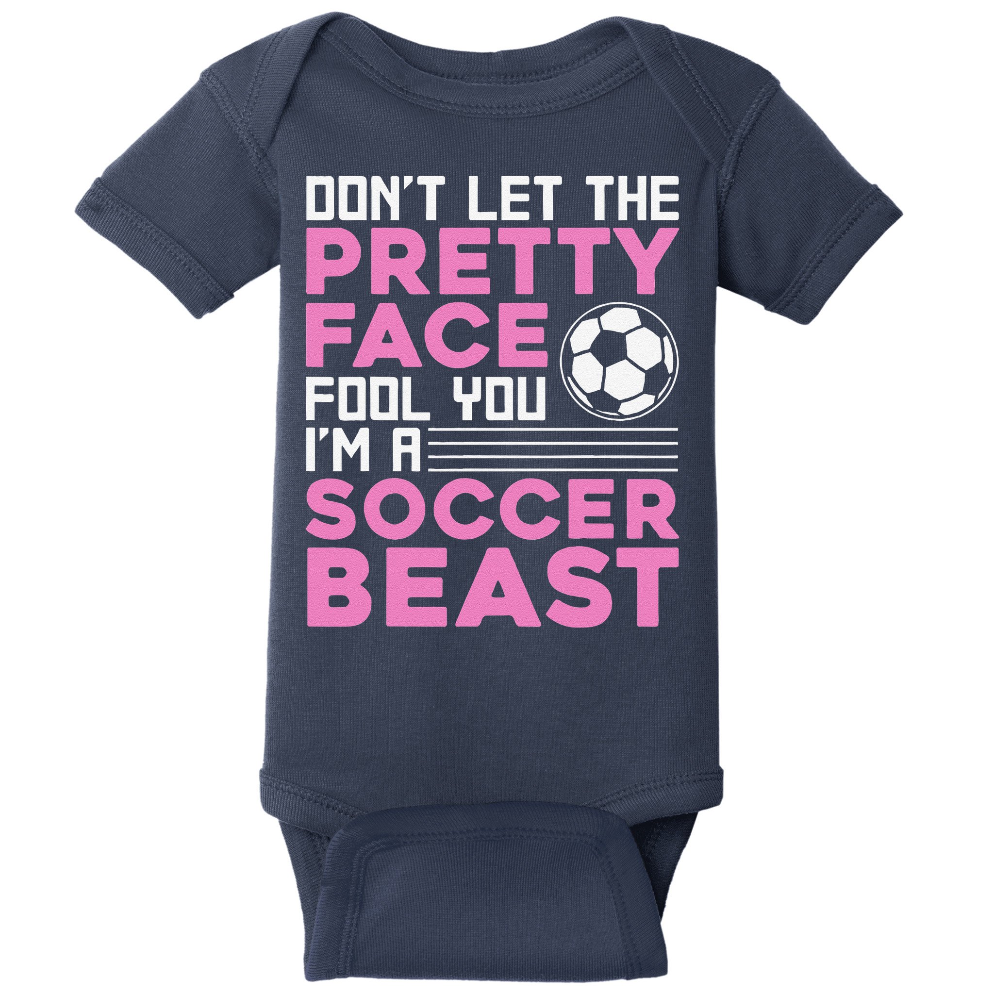 Cool Soccer Soccer Lover Player Sports Baby Bodysuit