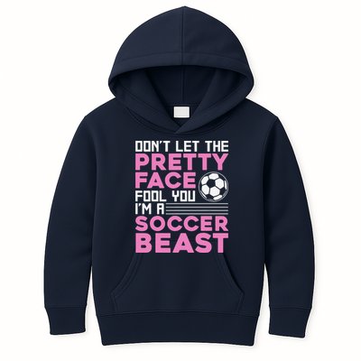 Cool Soccer Soccer Lover Player Sports Kids Hoodie