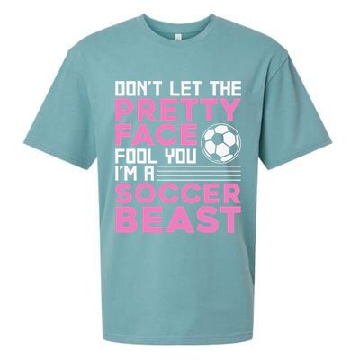 Cool Soccer Soccer Lover Player Sports Sueded Cloud Jersey T-Shirt