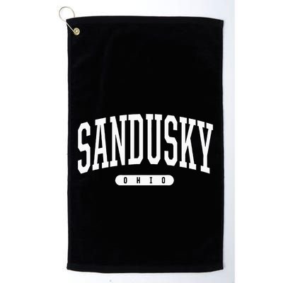 College Style Sandusky Ohio Souvenir Gift Golf Towel