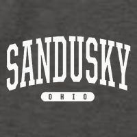 College Style Sandusky Ohio Souvenir Gift Vector Backpack