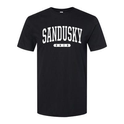 College Style Sandusky Ohio Souvenir Gift Softstyle CVC T-Shirt