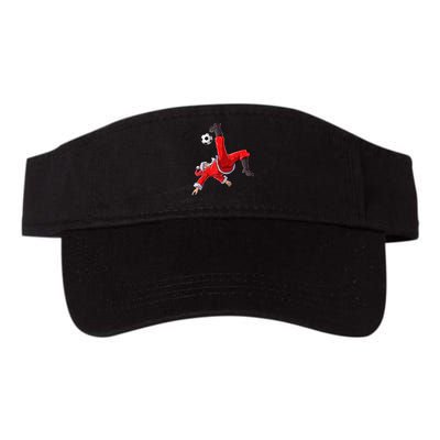 Christmas Santa Soccer Bicycle Kick Xmas Boys Men Ball Sport TShirt Visor