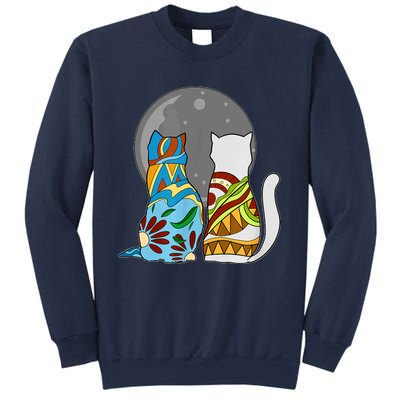 Cats Skeleton Skull Lovers I Day Of Dead I Sugar Cat Sweatshirt