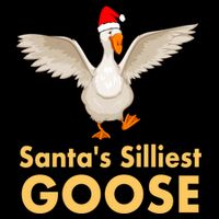Cool Santas Silliest Goose Tacky Funny Christmas Duck Swans Gift Bucket Hat