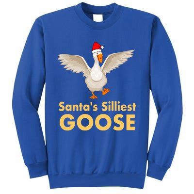 Cool Santas Silliest Goose Tacky Funny Christmas Duck Swans Gift Sweatshirt