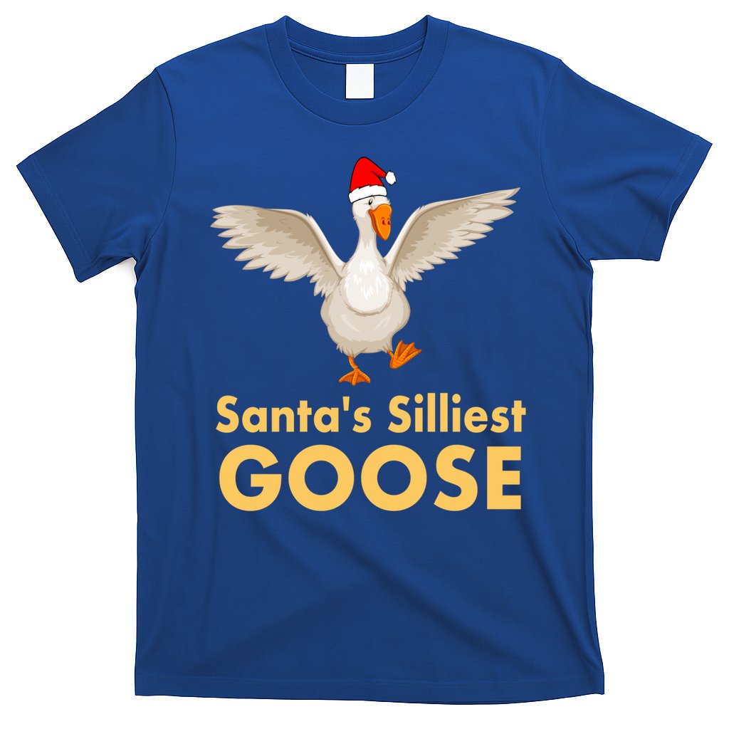 Cool Santas Silliest Goose Tacky Funny Christmas Duck Swans Gift T-Shirt