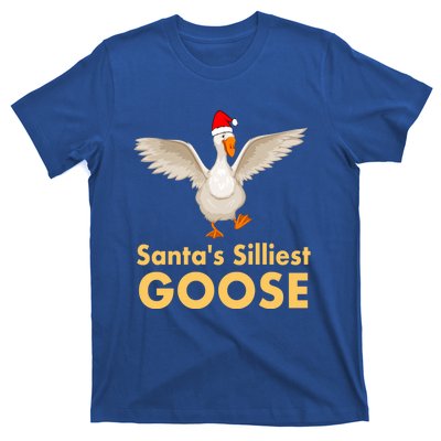 Cool Santas Silliest Goose Tacky Funny Christmas Duck Swans Gift T-Shirt