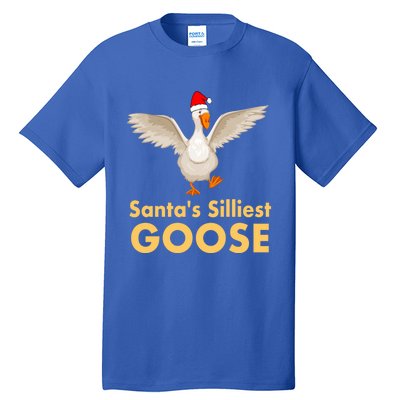 Cool Santas Silliest Goose Tacky Funny Christmas Duck Swans Gift Tall T-Shirt