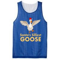 Cool Santas Silliest Goose Tacky Funny Christmas Duck Swans Gift Mesh Reversible Basketball Jersey Tank