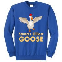 Cool Santas Silliest Goose Tacky Funny Christmas Duck Swans Gift Tall Sweatshirt