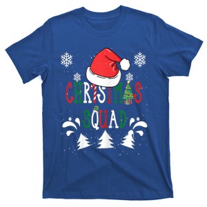 Christmas Squad Santa Hat Family Matching Pajama Xmas Meaningful Gift T-Shirt