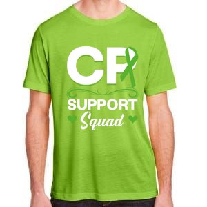 Cp Support Squad Cerebral Palsy Awareness Green Ribbon Cute Gift Adult ChromaSoft Performance T-Shirt