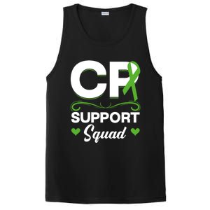 Cp Support Squad Cerebral Palsy Awareness Green Ribbon Cute Gift PosiCharge Competitor Tank